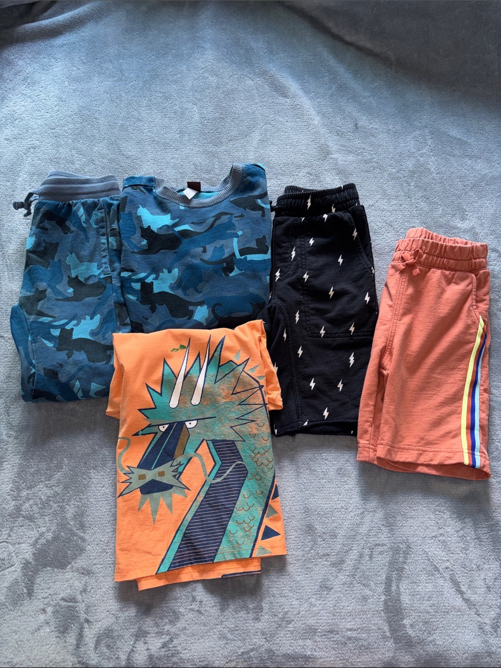 Tea Collection bundle 8 shirts pants shorts
